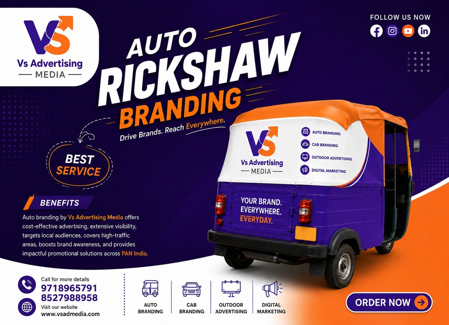 Auto Rickshaw Advertising